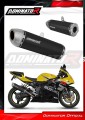 Auspuff Schalldämpfer DOMINATOR S6 schwarz passend für Suzuki GSXR 1000 K1  K4 2001  2004 2