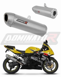 Suzuki GSXR 1000 K1 - K4 2001 - 2004 Schalldämpfer Auspuff S6 + dB killer