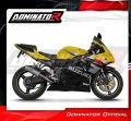 Suzuki GSXR 750 K1 K5 2001 2005 Motorcycle Muffler Auspuff Sportauspuff Silencer Echappement Silencieux Scarico Scarichi Escape Wydech Tłumik GP Dominator Exhaust System 3