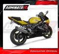 exhaust muffler DOMINATOR titanium HP6 fits to Suzuki GSXR 600 K1K5 2001  2005 3
