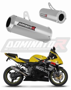 Suzuki GSXR 600 K1-K5 2001 - 2005 Exhaust Silencer Muffler GP + dB killer