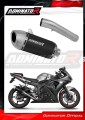 Auspuff Schalldämpfer DOMINATOR S6 Shorty schwarz passend für Yamaha YZF R6 2003  2005 2