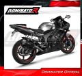 Auspuff Schalldämpfer DOMINATOR S6 Shorty schwarz passend für Yamaha YZF R6 2003  2005 4