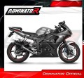 Auspuff Schalldämpfer DOMINATOR S6 Shorty schwarz passend für Yamaha YZF R6 2003  2005 5