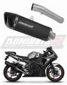 Auspuff Schalldämpfer DOMINATOR HP6 schwarz passend für Yamaha YZF R6 2003  2005