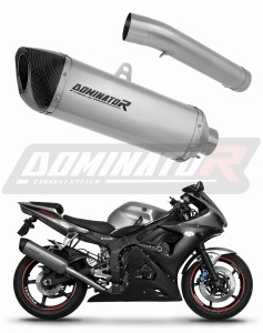 Yamaha YZF R6 2003 - 2005 Schalldämpfer Auspuff Titan HP6 + dB killer