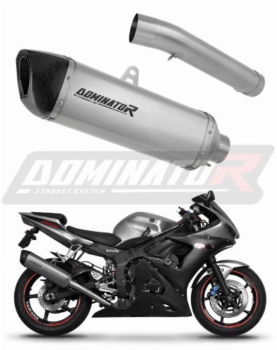 Auspuff Schalldämpfer DOMINATOR Titan HP6 passend für Yamaha YZF R6 2003  2005 6