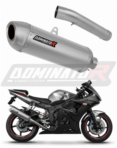 Auspuff Schalldämpfer DOMINATOR S6 passend für Yamaha YZF R6 2003  2005 6