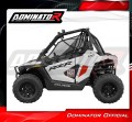 Auspuff Schalldämpfer DOMINATOR MX schwarz passend für Polaris RZR 200 2022  2025 5