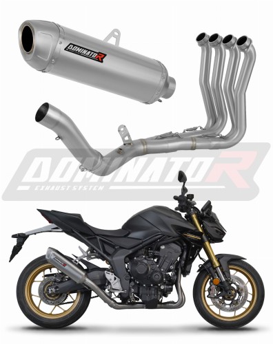 komplette Auspuffanlage mit Schalldämpfer DOMINATOR Full System S6 passend für Honda CB 1000 Hornet / SP 2025