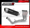 kompletny układ wydechowy z tłumikiem DOMINATOR Full System S6 CZARNY pasujący do motocykla Honda CB 1000 Hornet / SP 2025  3