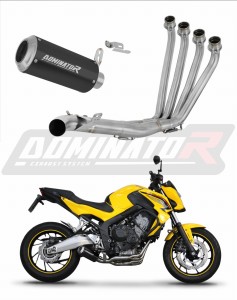 Honda CB 650 F 2014 - 2018 Auspuffanlagen Schalldämpfer GP BLACK + dB killer medium