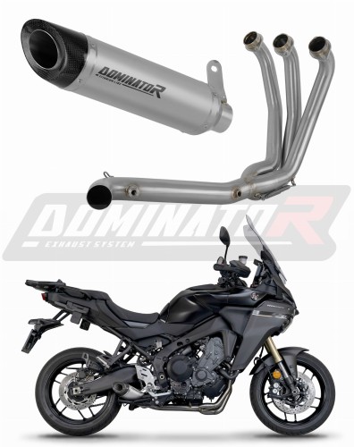 komplette Auspuffanlage mit Schalldämpfer DOMINATOR Full System Titan HP8 passend für Yamaha Tracer 9 / GT 2025  2026