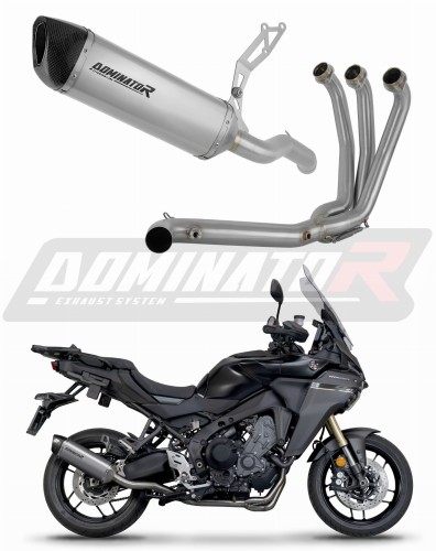 komplette Auspuffanlage mit Schalldämpfer DOMINATOR Full System Titan HP6 passend für Yamaha Tracer 9 / GT 2025  2026