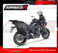 complete exhaust system with muffler DOMINATOR Full System HP8 BLACK EX fits to Yamaha Tracer 9 / GT 2025  2026 5