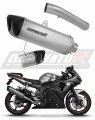 Auspuff Schalldämpfer DOMINATOR homologiert Titan HP6 passend für Yamaha YZF R6 2003  2005 6