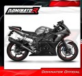 exhaust muffler DOMINATOR homologated road legal HP6 BLACK fits to Yamaha YZF R6 2003  2007 3