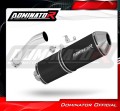 Auspuff Schalldämpfer DOMINATOR OVR schwarz passend für BMW F650GS 2004  2007 3