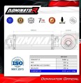 BMW F650GS 2004 - 2007 EXHAUST Muffler Auspuff Sportauspuff Silencer Echappement Silencieux Scarico Scarichi Escape Wydech Tłumik ST Round Dominator Exhaust System 4