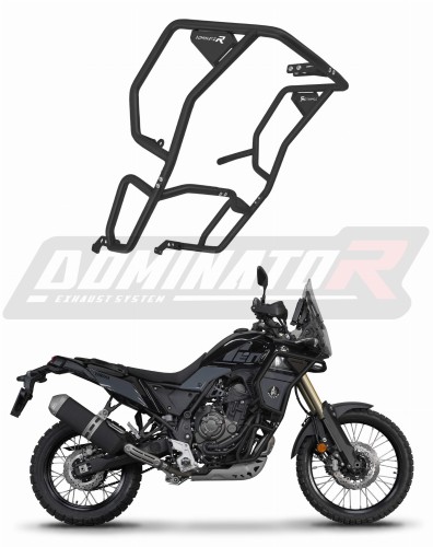 DOMINATOR Sturzbügel aus Edelstahl schwarz passend für Yamaha Tenere 700 2019  2020