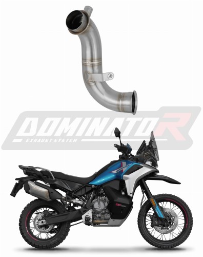 decat tłumik środkowy DOMINATOR Mid Pipe pasujący do motocykla CF MOTO 800 MT-X 2025