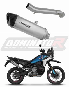 CF MOTO 800 MT-X 2025 Schalldämpfer Auspuff Titan HP6 + dB killer