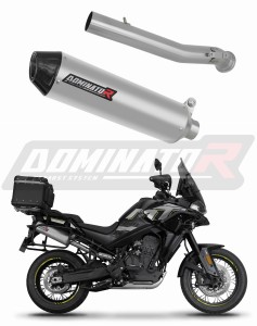 CF MOTO 800 MT 2022 - 2025 Explore / Sport / Touring Schalldämpfer Auspuff MX2 + dB killer