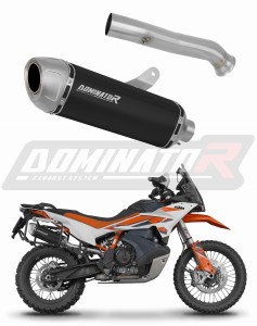 KTM 790 Adventure / R 2019 - 2025  Schalldämpfer Auspuff S6 SCHWARZ + dB killer