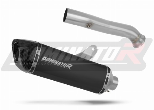 Auspuff Schalldämpfer DOMINATOR HP6 schwarz passend für Husqvarna NORDEN 901 2022  2025