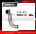 Husqvarna Norden 901 2024 2025 Euro 5+ Exhaust Cat Eliminator Catalyst Catalytic Converter Mid Pipe Down Pipe Linkpipe Decat Downpipe DOMINATOR 1