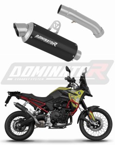 BMW F900 GS 2024 - 2026 Schalldämpfer Auspuff GPF SCHWARZ + dB killer