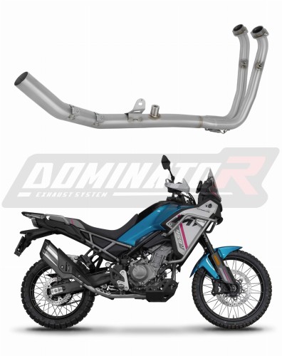 Kolektor wydechowy DOMINATOR  pasujący do motocykla CF MOTO 450 MT 2024 - 2026 3