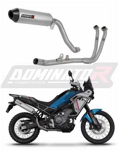 komplette Auspuffanlage mit Schalldämpfer DOMINATOR Full System MX2 passend für CF MOTO 450 MT 2024  2026 6