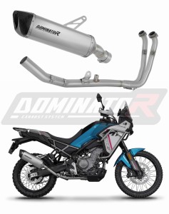 CF MOTO 450 MT 2024 - 2026 (Euro 5+) Auspuffanlagen Schalldämpfer Titan HP6 + dB killer