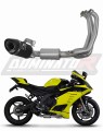 complete exhaust system with muffler DOMINATOR Full System HP8 BLACK fits to Yamaha YZF R9 2025