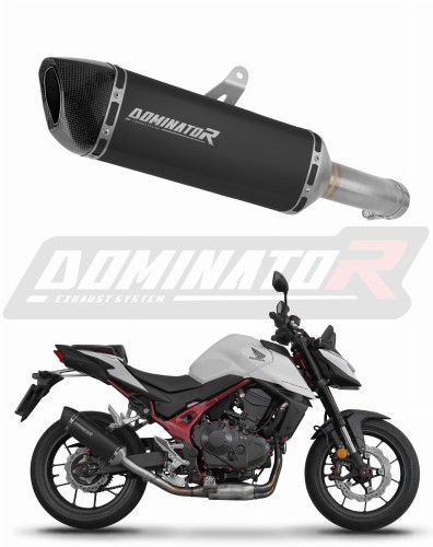 Auspuff Schalldämpfer DOMINATOR HP6 schwarz passend für Honda CB 750 Hornet 2024  2025
