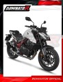 komplette Auspuffanlage mit Schalldämpfer DOMINATOR Full System S6 schwarz passend für Honda CB 750 Hornet 2024  2025 3