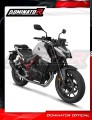 Honda CB 750 Hornet 2024 2025 Full System Motorcycle Muffler Auspuff Sportauspuff Silencer Echappement Silencieux Scarico Scarichi Escape Wydech Tłumik HP6 Black Noir Negro Nero Dominator Exhaust System 3