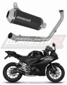 komplette Auspuffanlage mit Schalldämpfer DOMINATOR Full System OV G2 schwarz passend für Yamaha YZF R125 2024  2025