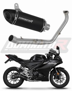 Yamaha YZF R125 2024 - 2025 (Euro 5+) Auspuffanlagen Schalldämpfer HP8 SCHWARZ + dB killer