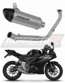 komplette Auspuffanlage mit Schalldämpfer DOMINATOR Full System Titan HP8 passend für Yamaha YZF R125 2021  2024