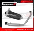 komplette Auspuffanlage mit Schalldämpfer DOMINATOR Full System OV G2 schwarz passend für Yamaha YZF R125 2021  2024 2