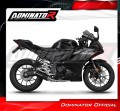 komplette Auspuffanlage mit Schalldämpfer DOMINATOR Full System OV G2 schwarz passend für Yamaha YZF R125 2024  2025 4