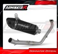 kompletny układ wydechowy z tłumikiem DOMINATOR Full System HP8 CZARNY pasujący do motocykla Yamaha YZF R125 2024 - 2025 2