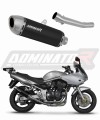 Auspuff Schalldämpfer DOMINATOR S6 schwarz passend für Suzuki GSF BANDIT 1200 2001  2005 5