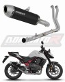 komplette Auspuffanlage mit Schalldämpfer DOMINATOR Full System S6 schwarz passend für Honda CB 750 Hornet 2024  2025 5