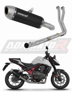 Honda CB 750 Hornet 2023 Auspuffanlagen Schalldämpfer S6 SCHWARZ + dB killer