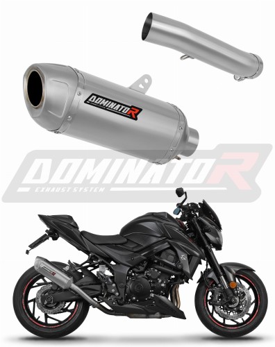 Auspuff Schalldämpfer DOMINATOR S6 passend für Suzuki GSXS 750 2017  2020
