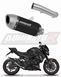 Suzuki GSX-S 750 2017-2020 Schalldämpfer Auspuff S6 SCHWARZ + dB killer