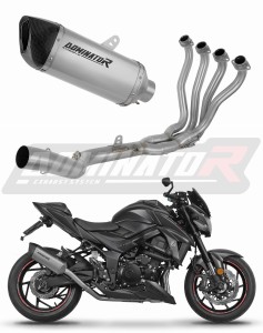 Suzuki GSX-S 750 2017-2020 Auspuffanlagen Schalldämpfer Titan HP6 + dB killer